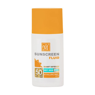 فلوئید ضد آفتاب بدون رنگ مای SPF50 مدل Hyaluronic Acid محافظ UVA ،UVB، ضد آب، ضد جوش، ضد پیری، مناسب انواع پوست حجم 50 میلیلیتر